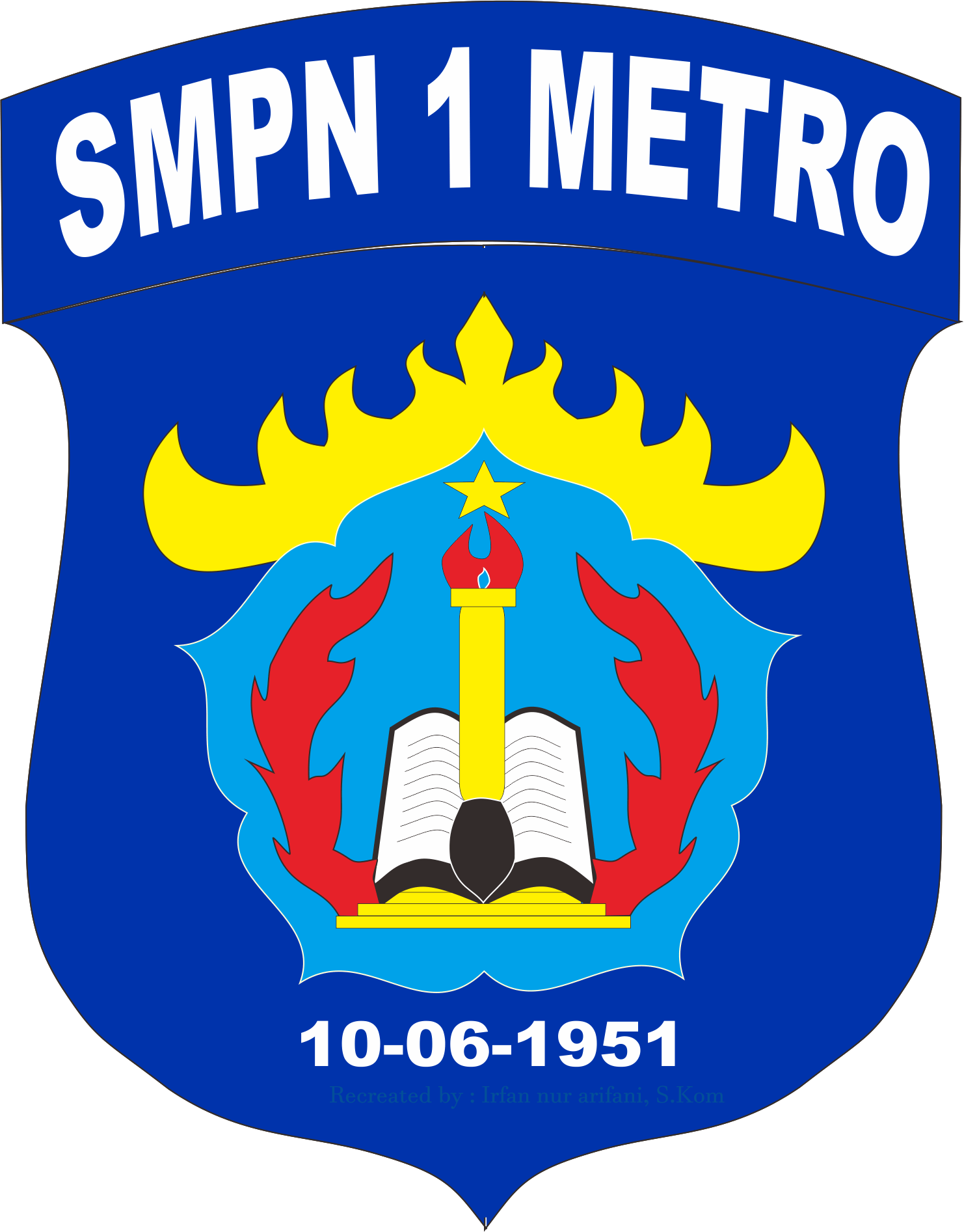 Logo SMP Negeri 1 Metro